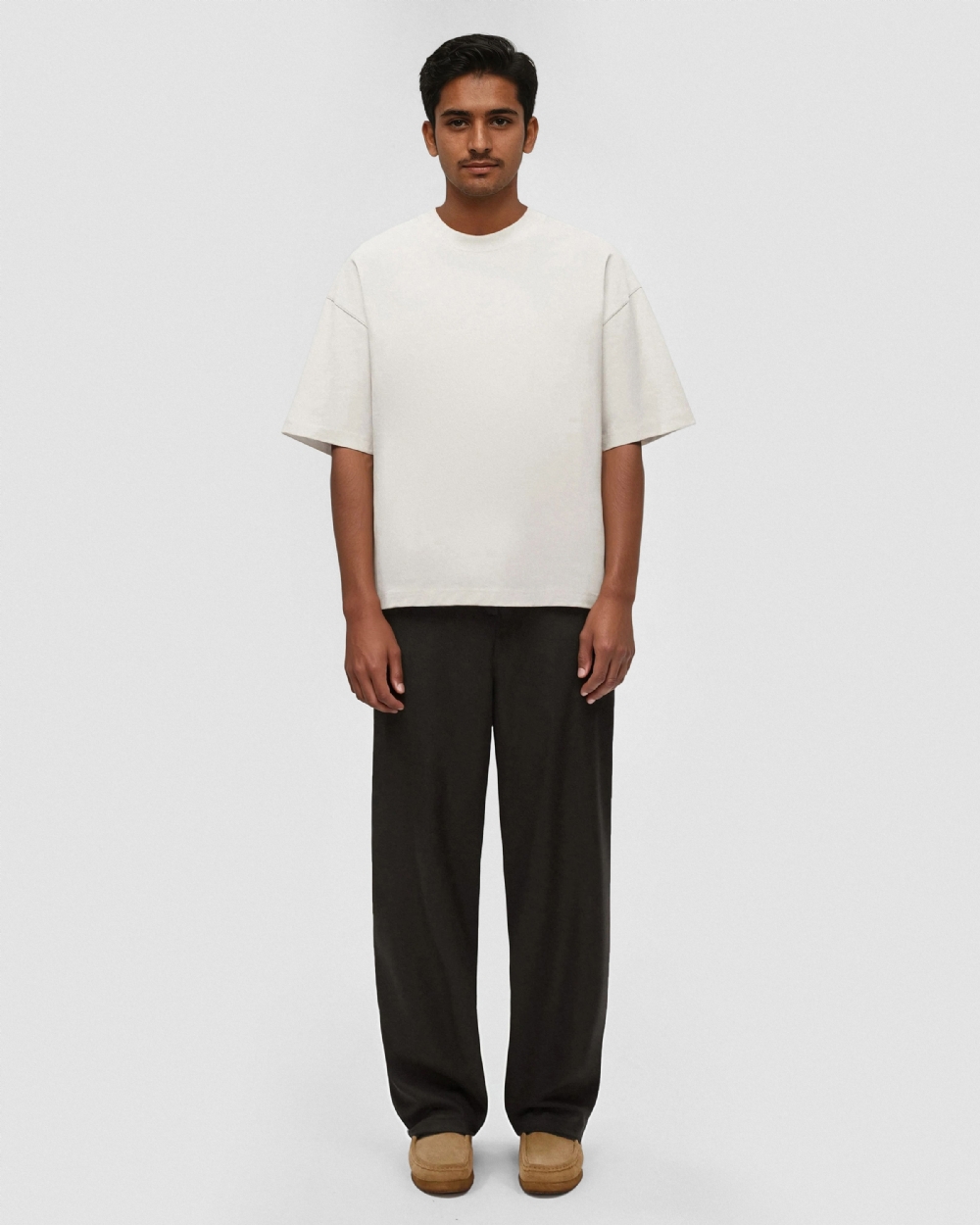 Camiseta Boxy SUPIMA Off White