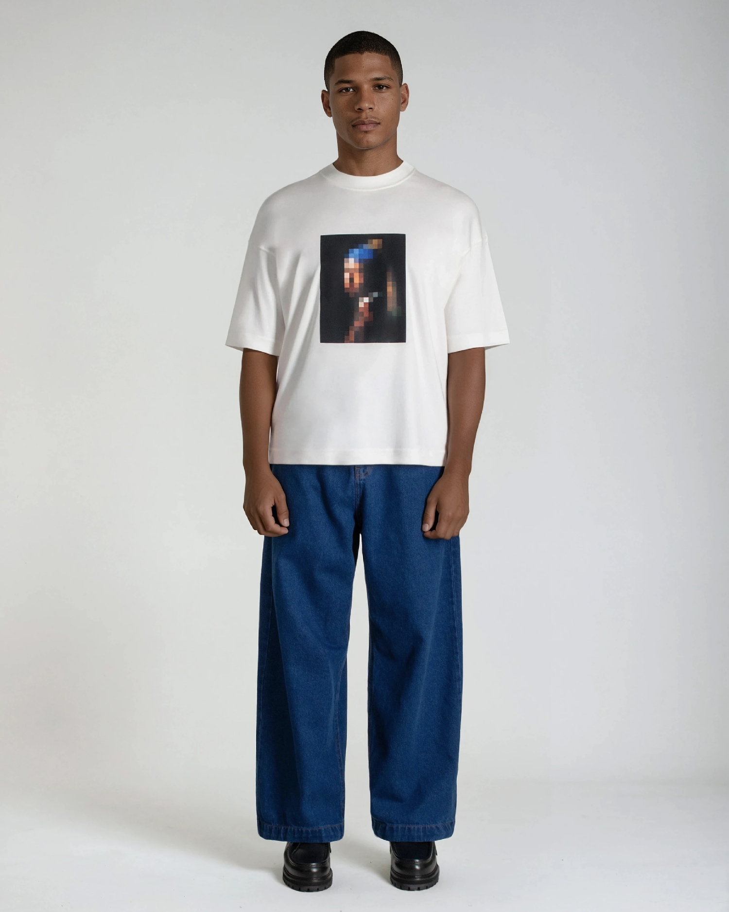 Camiseta Boxy SUPIMA Vermeer