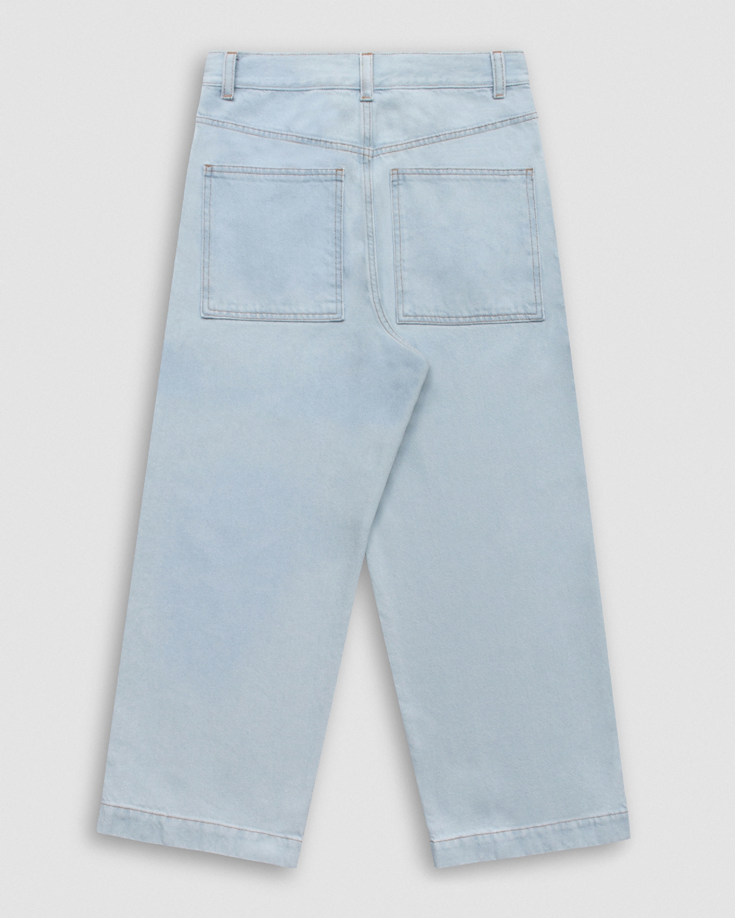 Calça Jeans Baggy Azul Clara